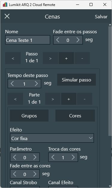 Cena 1 Teste