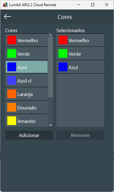 Cena 1 Teste Cores