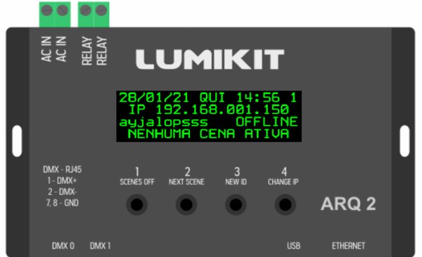 ARQ 2 display IP