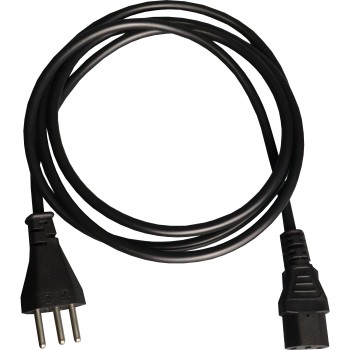 Imagem geral do cabo de força com conector C13