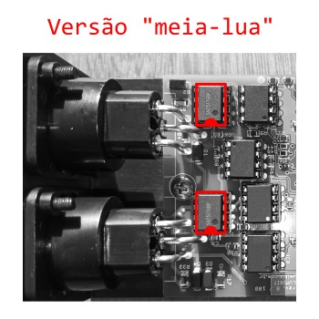 Instalação do Circuito Integrado DMX versão 'meia-lua'