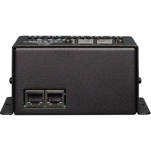 Visão frontal do Driver de LED RDM 6 Canais