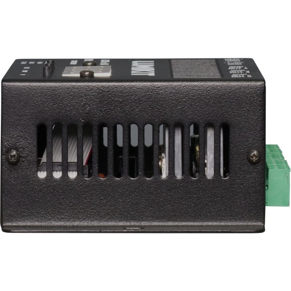 Visão lateral direita do Driver de LED RDM 6 Canais