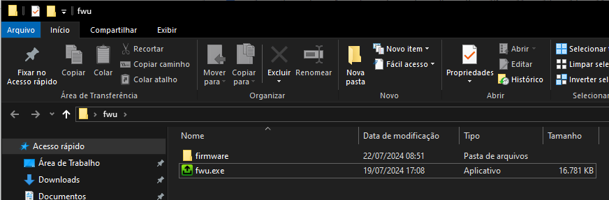Instruções FWU