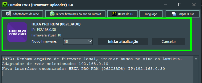 Instruções FWU