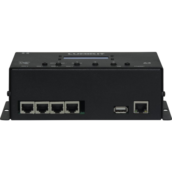 Vista frontal da Interface Lumikit A4