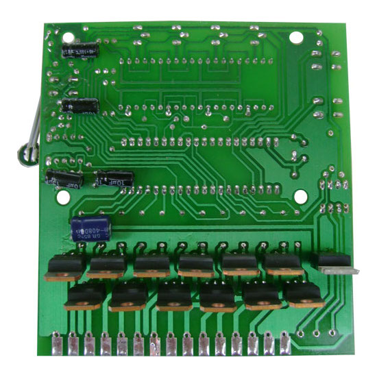 Placa DMX 4 pixels RGB LED (12 canais) - com gravação DMX