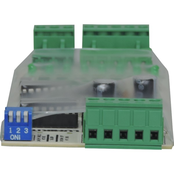 Vista frontal da Placa Player DMX 1 Universo