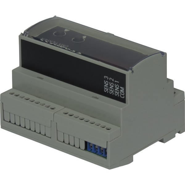 Vista superior traseira do Player DMX 1 Universo DIN