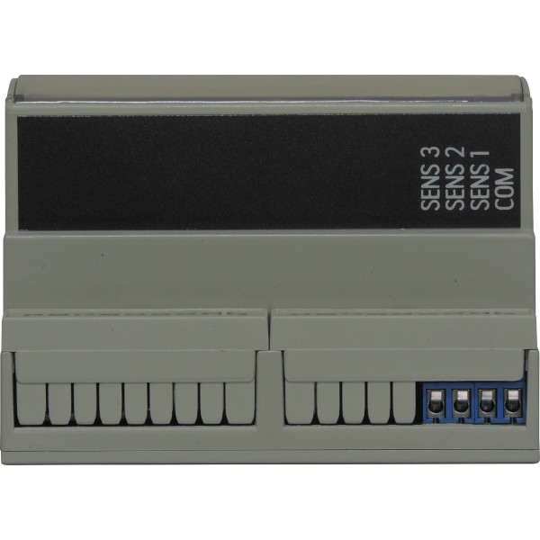 Vista traseira do Player DMX 1 Universo DIN