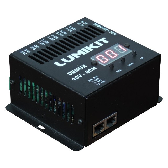 Lumikit Módulo DEMUX 10 V 8 Saídas RDM