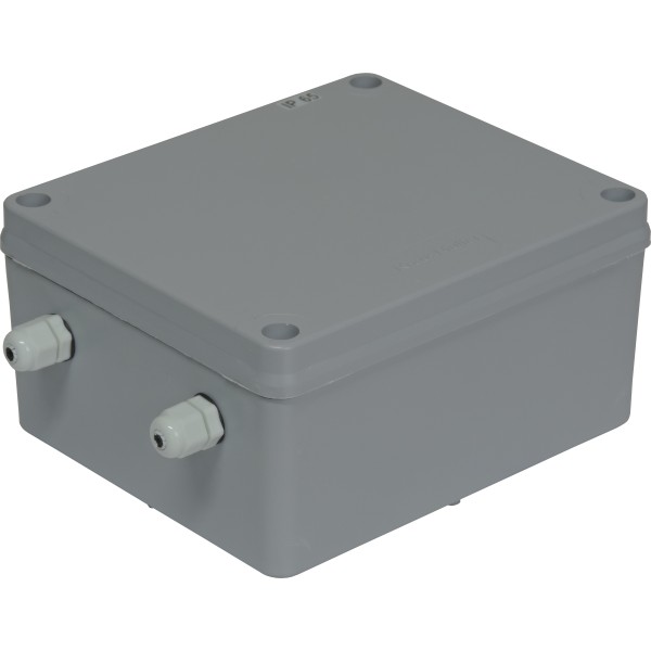 Vista superior frontal do Splitter DMX 3 Saídas Outdoor 110/220V